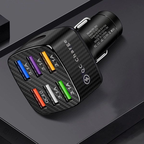 автомобильное зарядное устройство на 6 usb