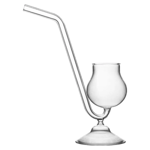 бокал для коктейлей с трубочкой