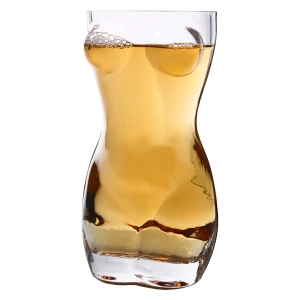 склянка з жіночою фігурою