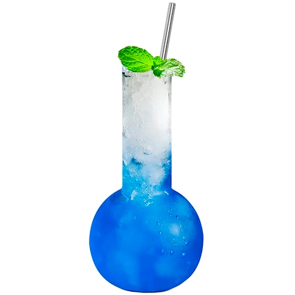 бокал для вина в виде колбы