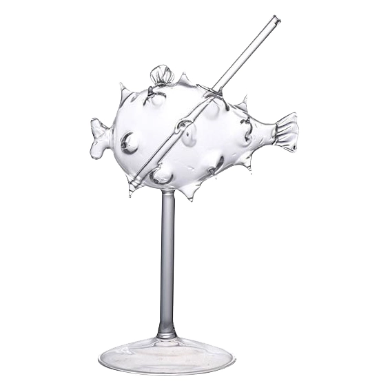 келих з рибою фугу