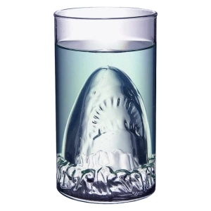 Склянка з акулою на дні (400 мл) склянка з акулою