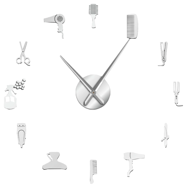 годинник для салону краси зроби сам