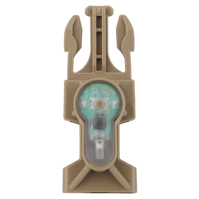 тактичний маячок що світиться в застібці фастекс