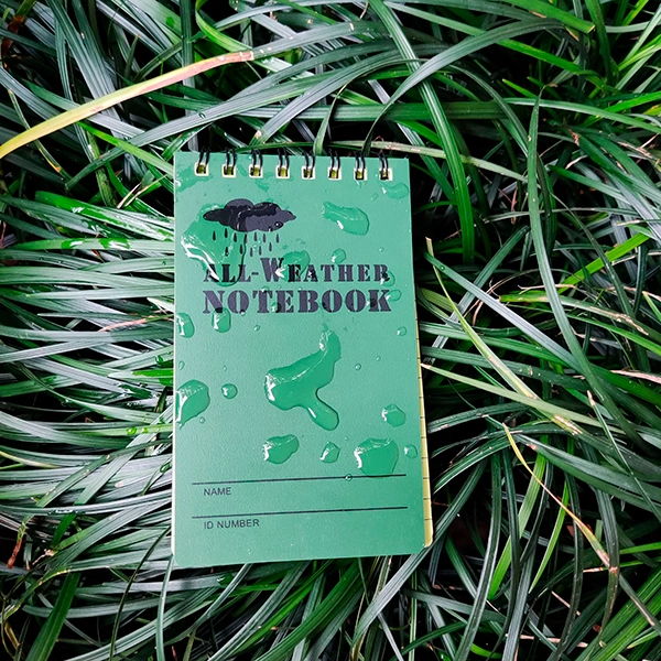 водостійкий блокнот