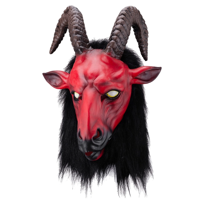 маска демона с двумя рогами