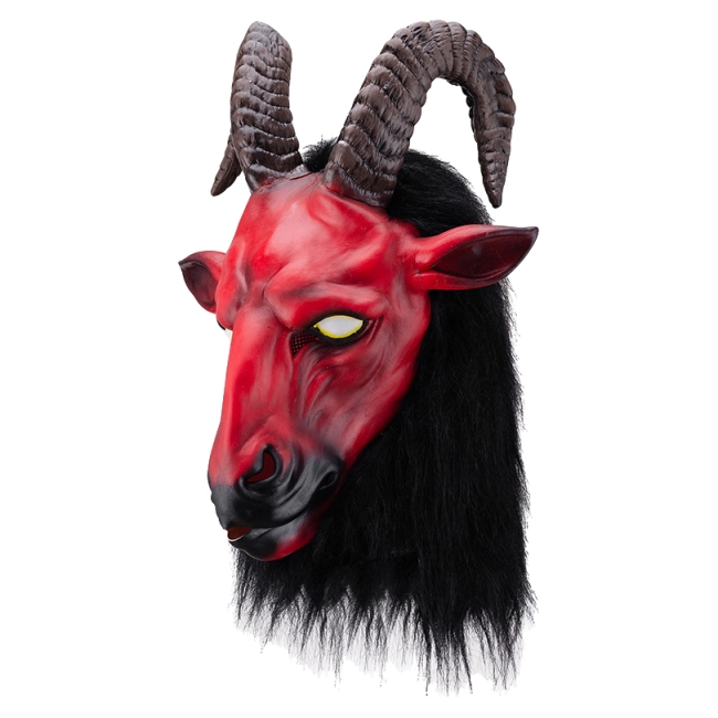 маска страшная демона с рогами