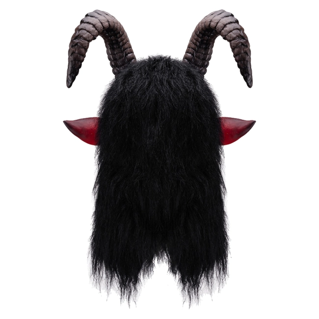 маска демон с рогами для лица