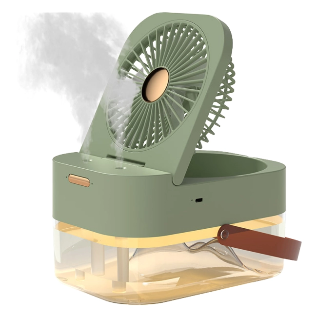 вентилятор зі зволожувачем повітря