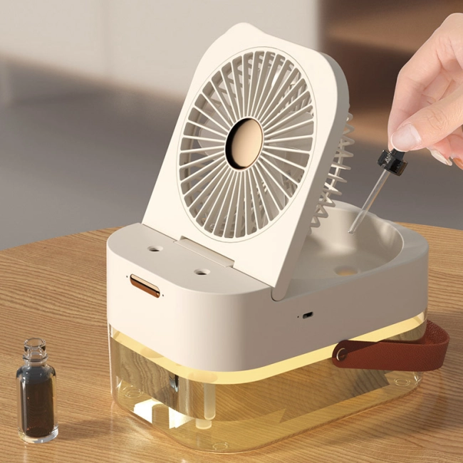 вентилятор зі зволожувачем повітря