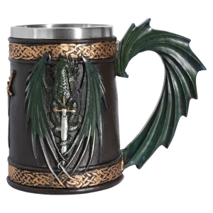 Пивний кухоль з драконом 550 мл пивний кухоль з драконом