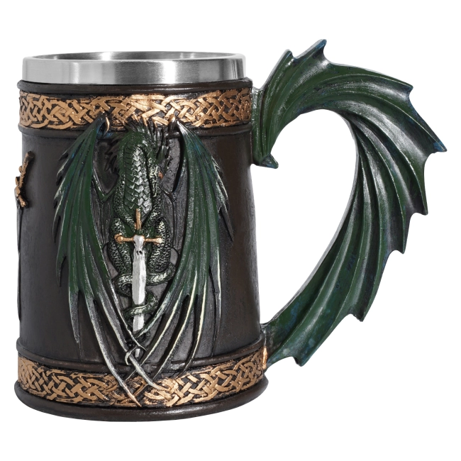 пивний кухоль з драконом