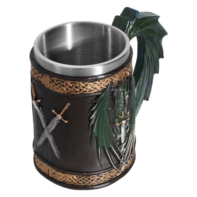 кухоль з драконом для пива