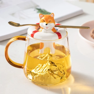 чашка з собакою