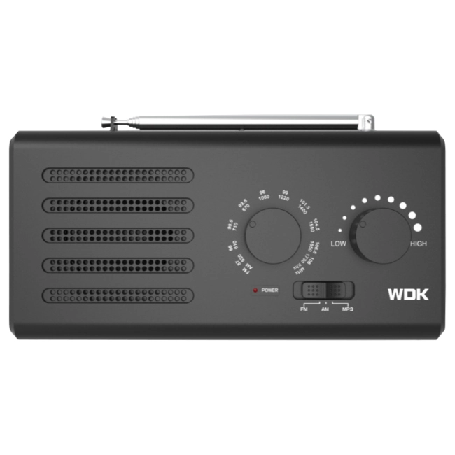 FM радіоприймач на батарейках