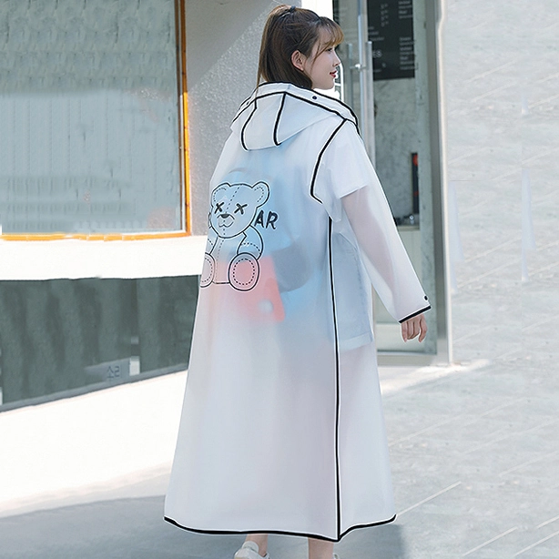 дощовик жіночий з рукавичками та на козирку