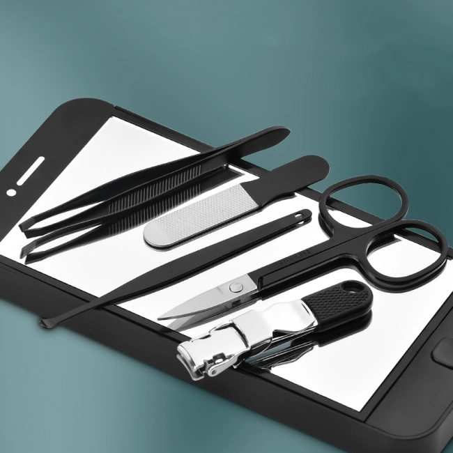 маникюрный набор с зеркалом