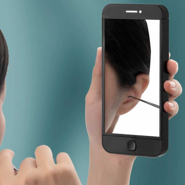 инструменты для маникюра в чехле