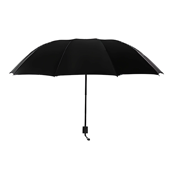 большой черный зонт