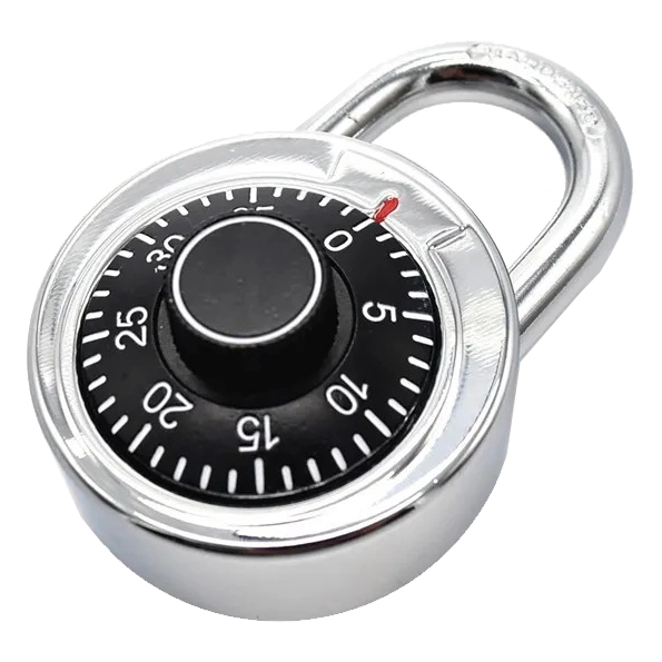 навесной замок с кодом