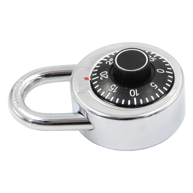 навесной замок с кодовым механизмом