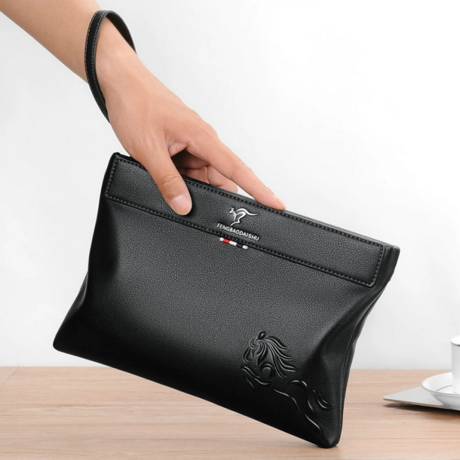 мужская клатч сумка на молнии