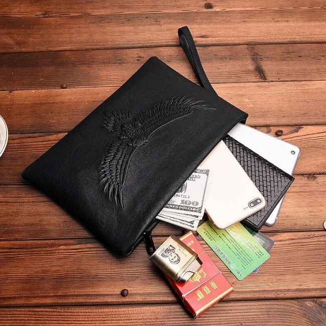 клатч сумка с принтом