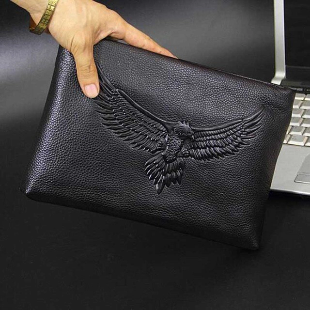 клатч сумка с ремешком мужская