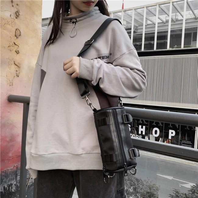 чоловіча сумка через плече на блискавці