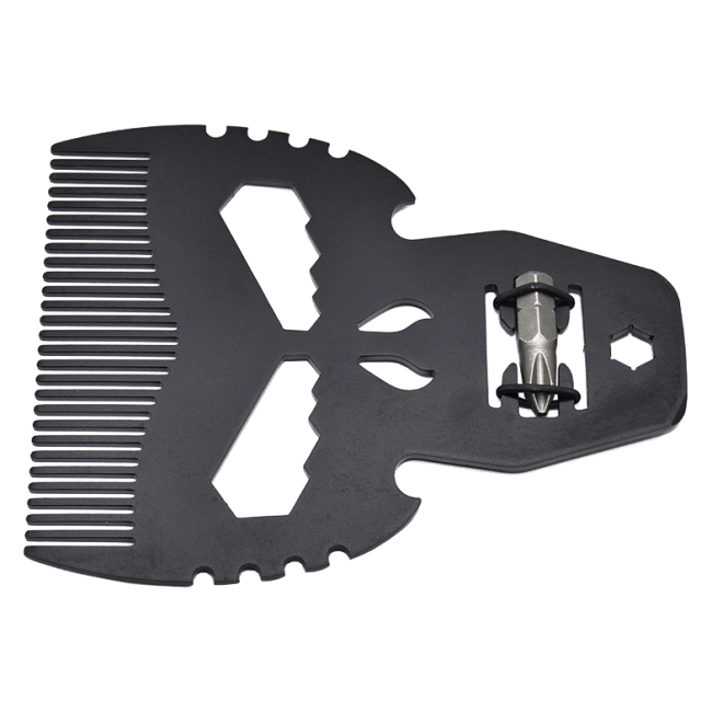 мультитул череп с расческой