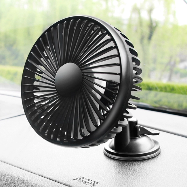 вентилятор в машину на присоске