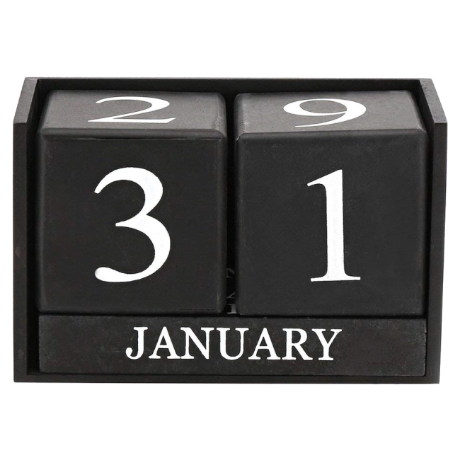 вечный настольный календарь