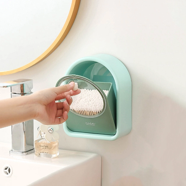 настенный органайзер под ватные палочки и диски