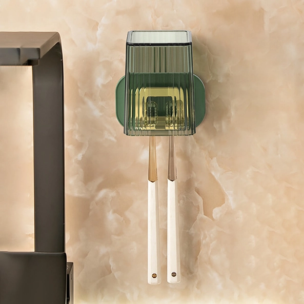 настенный держатель под зубные щетки