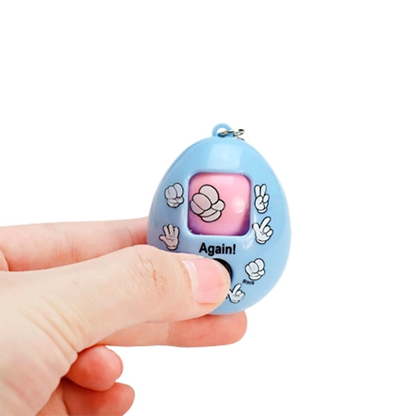 брелок камень ножницы бумага