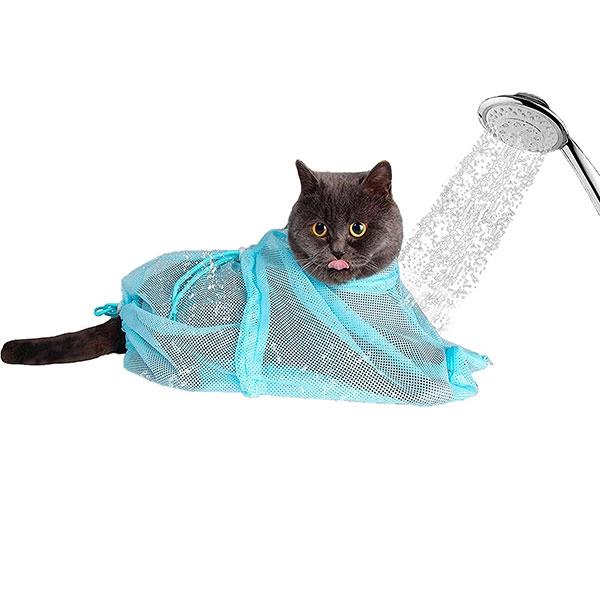 мешок для мытья кошек