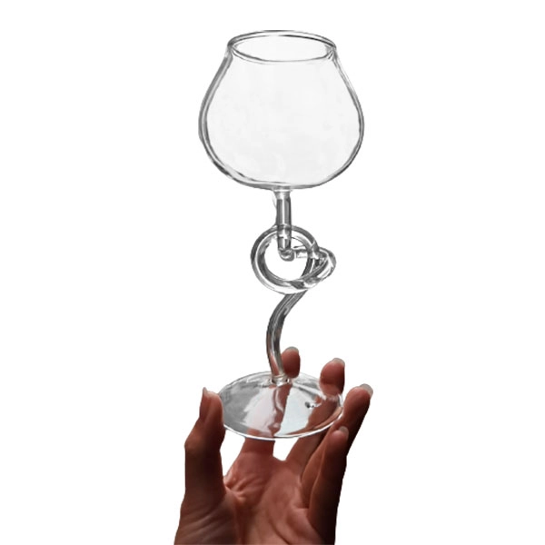 келих з ніжкою вузлом