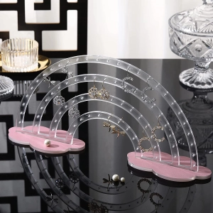 подставка для сережек в виде радуги