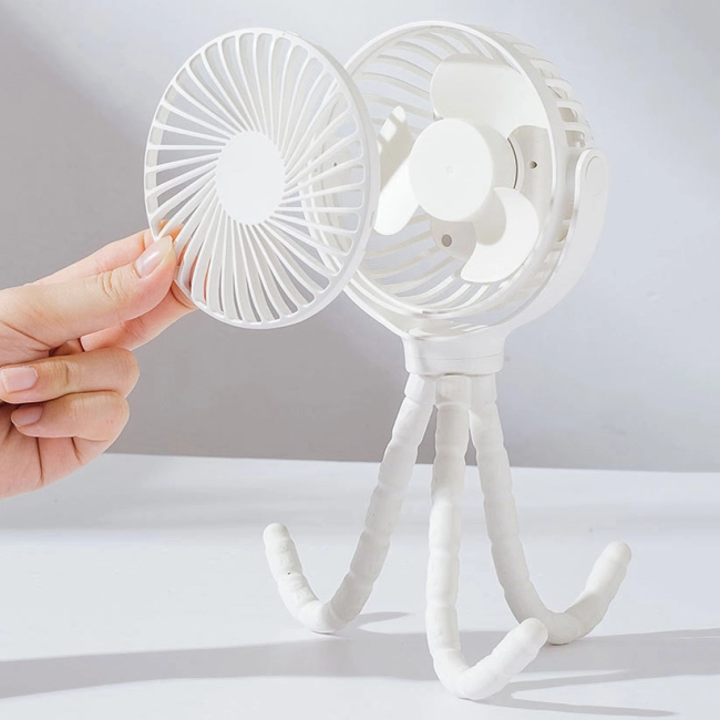 вентилятор портативный на гибких ножках
