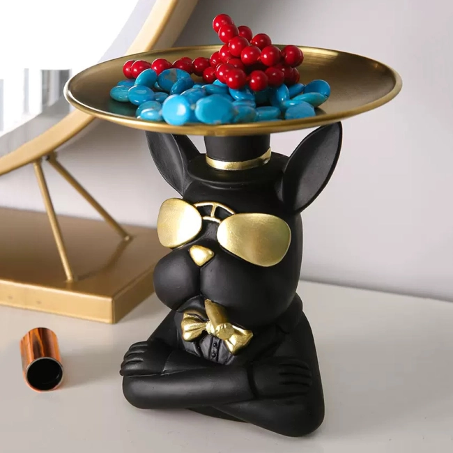 подставка статуэтка собака