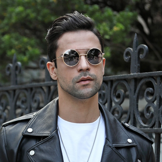 мужские очки со шторками с защитой от солнца