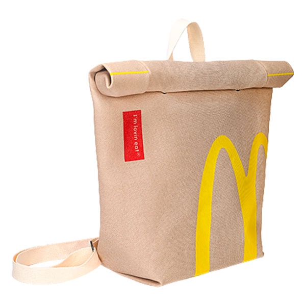 рюкзак в виде пакета Макдональдс