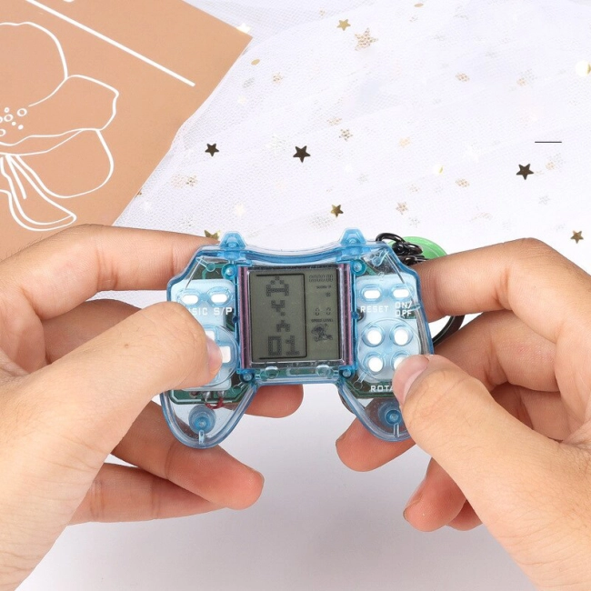 тетріс на брелоку