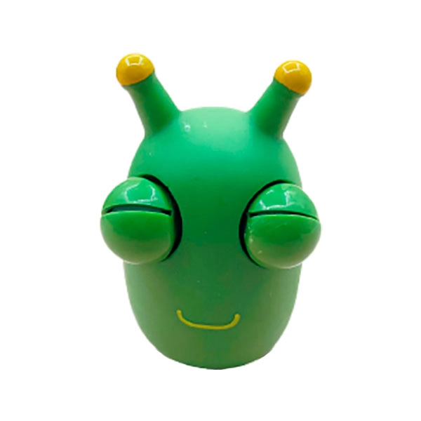 игрушка антистресс с выпученными глазами слизняк