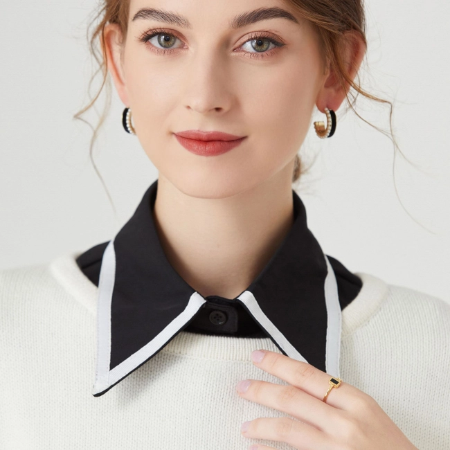 ложный съемный воротник на шею