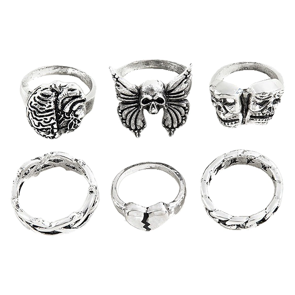 набор мужской из колец