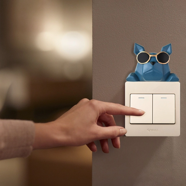 наклейка 3d для розетки