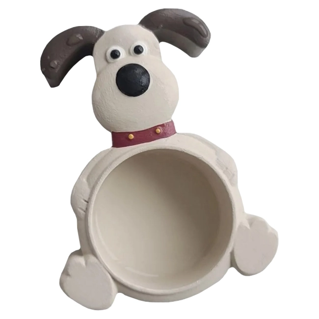 подсвечник собака