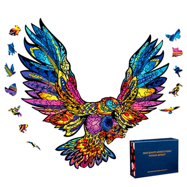 дерев'яні пазли у вигляді тварин