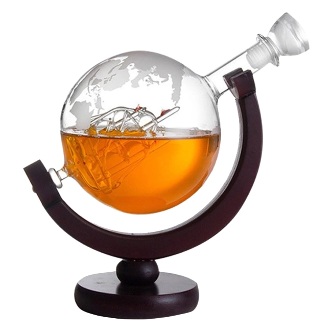 графин глобус для спиртного